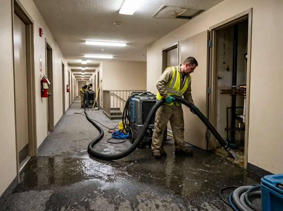 multi-unit-apartment-hallway-f-005 — frequently asked questions, Emergency Burst Pipe Water Extraction & Removal in Armona,…